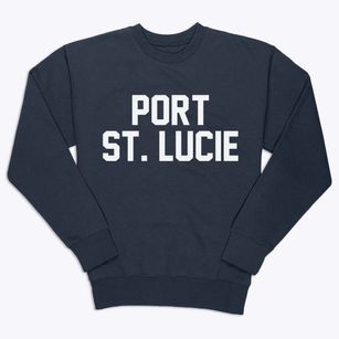 Port St. Lucie Florida Classic Block Premium Crewneck Sweatshirt