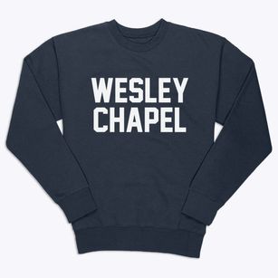 Wesley Chapel Florida Classic Block Premium Crewneck Sweatshirt