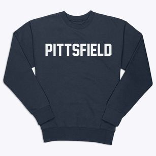 Pittsfield New Hampshire Classic Block Premium Crewneck Sweatshirt