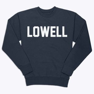 Lowell Michigan Classic Block Premium Crewneck Sweatshirt