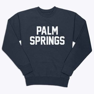 Palm Springs California Classic Block Premium Crewneck Sweatshirt