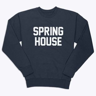 Spring House Pennsylvania Classic Block Premium Crewneck Sweatshirt