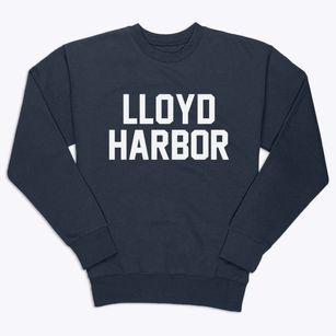 Lloyd Harbor New York Classic Block Premium Crewneck Sweatshirt