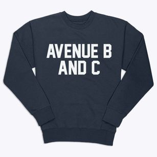 Avenue B And C Arizona Classic Block Premium Crewneck Sweatshirt