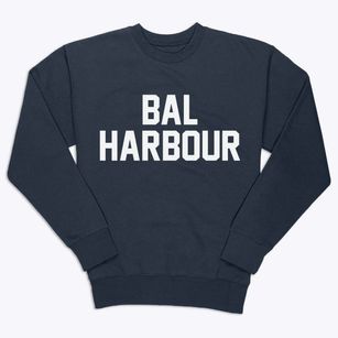 Bal Harbour Florida Classic Block Premium Crewneck Sweatshirt