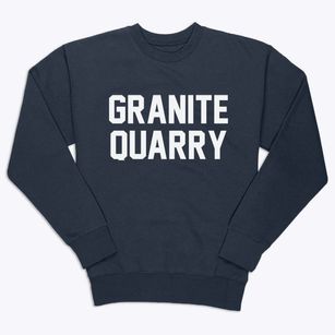 Granite Quarry North Carolina Classic Block Premium Crewneck Sweatshirt