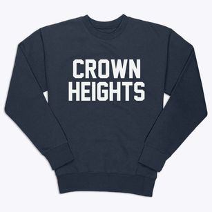 Crown Heights New York Classic Block Premium Crewneck Sweatshirt