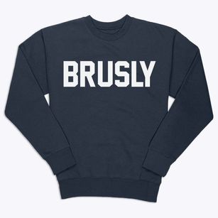 Brusly Louisiana Classic Block Premium Crewneck Sweatshirt