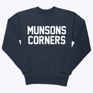 Munsons Corners New York Classic Block Premium Crewneck Sweatshirt