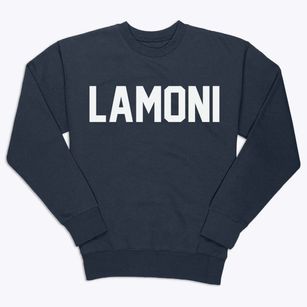 Lamoni Iowa Classic Block Premium Crewneck Sweatshirt