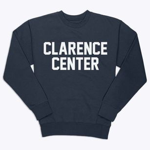 Clarence Center New York Classic Block Premium Crewneck Sweatshirt