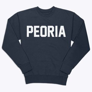 Peoria Arizona Classic Block Premium Crewneck Sweatshirt