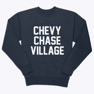 Chevy Chase Village Maryland Classic Block Premium Crewneck Sweatshirt