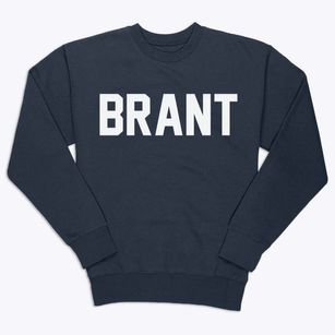 Brant New York Classic Block Premium Crewneck Sweatshirt