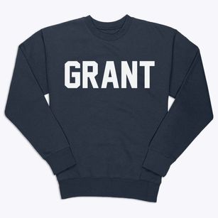 Grant Wisconsin Classic Block Premium Crewneck Sweatshirt
