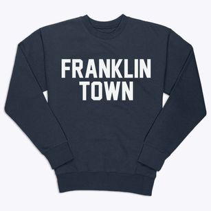 Franklin Town Massachusetts Classic Block Premium Crewneck Sweatshirt