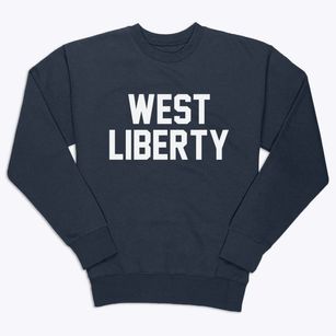 West Liberty Ohio Classic Block Premium Crewneck Sweatshirt