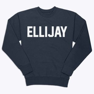 Ellijay Georgia Classic Block Premium Crewneck Sweatshirt