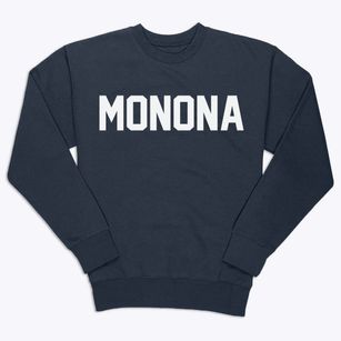 Monona Iowa Classic Block Premium Crewneck Sweatshirt