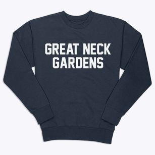 Great Neck Gardens New York Classic Block Premium Crewneck Sweatshirt