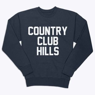 Country Club Hills Missouri Classic Block Premium Crewneck Sweatshirt