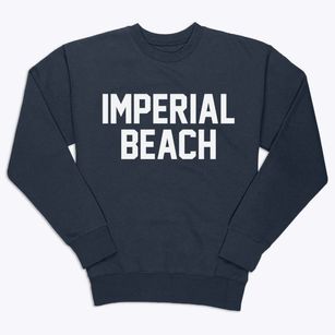 Imperial Beach California Classic Block Premium Crewneck Sweatshirt