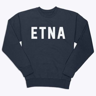 Etna Maine Classic Block Premium Crewneck Sweatshirt