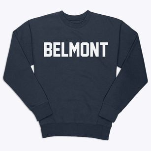 Belmont California Classic Block Premium Crewneck Sweatshirt