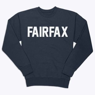 Fairfax Minnesota Classic Block Premium Crewneck Sweatshirt