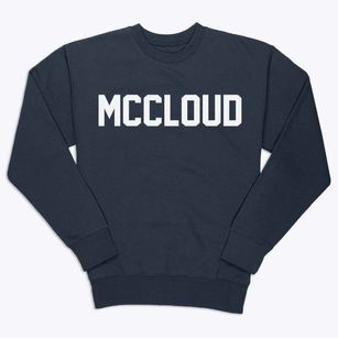 Mccloud California Classic Block Premium Crewneck Sweatshirt