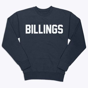 Billings Missouri Classic Block Premium Crewneck Sweatshirt