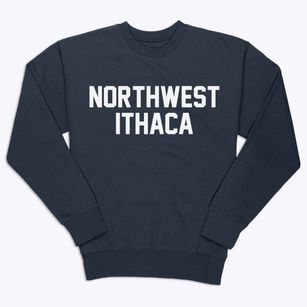 Northwest Ithaca New York Classic Block Premium Crewneck Sweatshirt