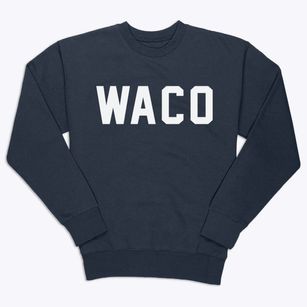 Waco Texas Classic Block Premium Crewneck Sweatshirt