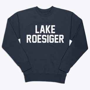 Lake Roesiger Washington Classic Block Premium Crewneck Sweatshirt