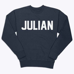 Julian California Classic Block Premium Crewneck Sweatshirt