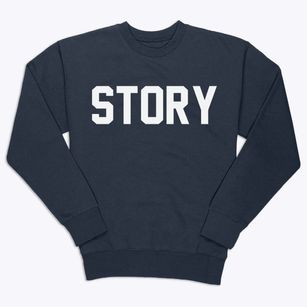 Story Wyoming Classic Block Premium Crewneck Sweatshirt