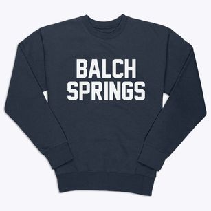 Balch Springs Texas Classic Block Premium Crewneck Sweatshirt