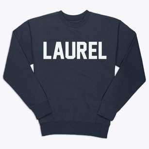 Laurel Nebraska Classic Block Premium Crewneck Sweatshirt