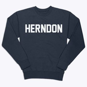 Herndon Virginia Classic Block Premium Crewneck Sweatshirt