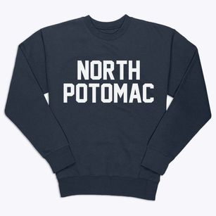 North Potomac Maryland Classic Block Premium Crewneck Sweatshirt