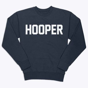 Hooper Nebraska Classic Block Premium Crewneck Sweatshirt
