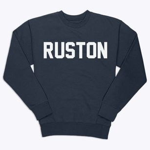 Ruston Washington Classic Block Premium Crewneck Sweatshirt