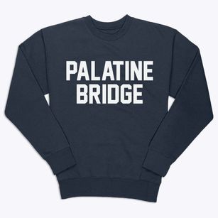 Palatine Bridge New York Classic Block Premium Crewneck Sweatshirt