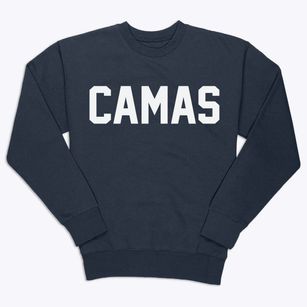 Camas Washington Classic Block Premium Crewneck Sweatshirt
