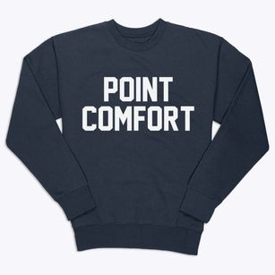 Point Comfort Texas Classic Block Premium Crewneck Sweatshirt