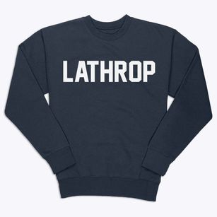 Lathrop California Classic Block Premium Crewneck Sweatshirt
