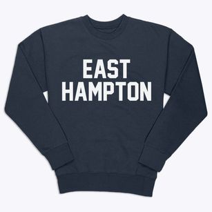 East Hampton New York Classic Block Premium Crewneck Sweatshirt