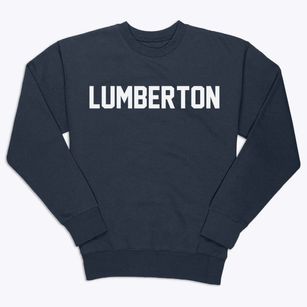 Lumberton North Carolina Classic Block Premium Crewneck Sweatshirt