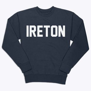 Ireton Iowa Classic Block Premium Crewneck Sweatshirt