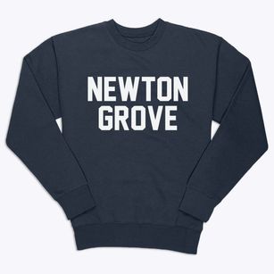 Newton Grove North Carolina Classic Block Premium Crewneck Sweatshirt